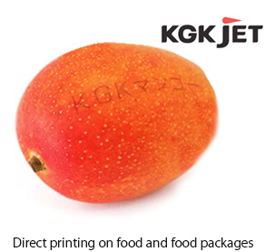 Direct printing on food and food packages